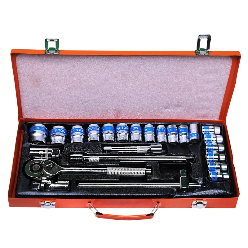 مجموعه 24 عددی آچار و سری بکس تیفون مدل DR-24