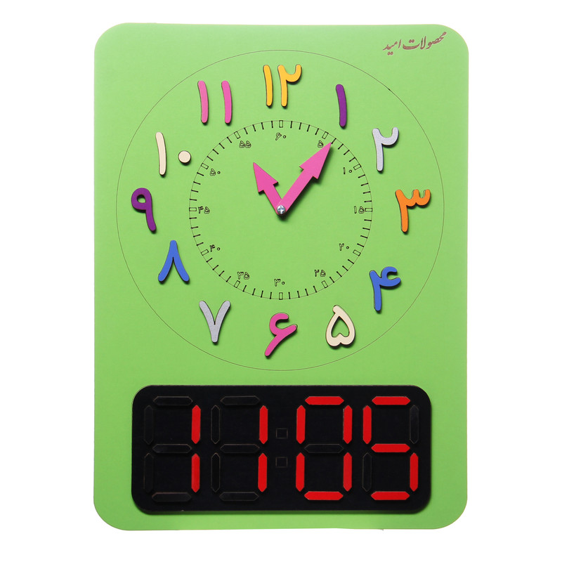 بازی آموزشی محصولات امید مدل ساعت کد MO53