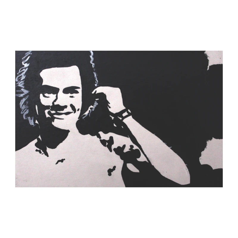تابلو نقاشی اکریلیک طرح سلبریتی مدل Harry Styles_02