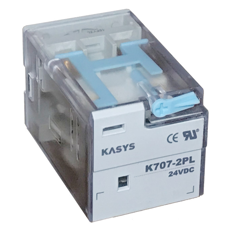 رله ۸ پایه کاکن مدل K707-2PL-24VDC بسته ۱۰ عددی