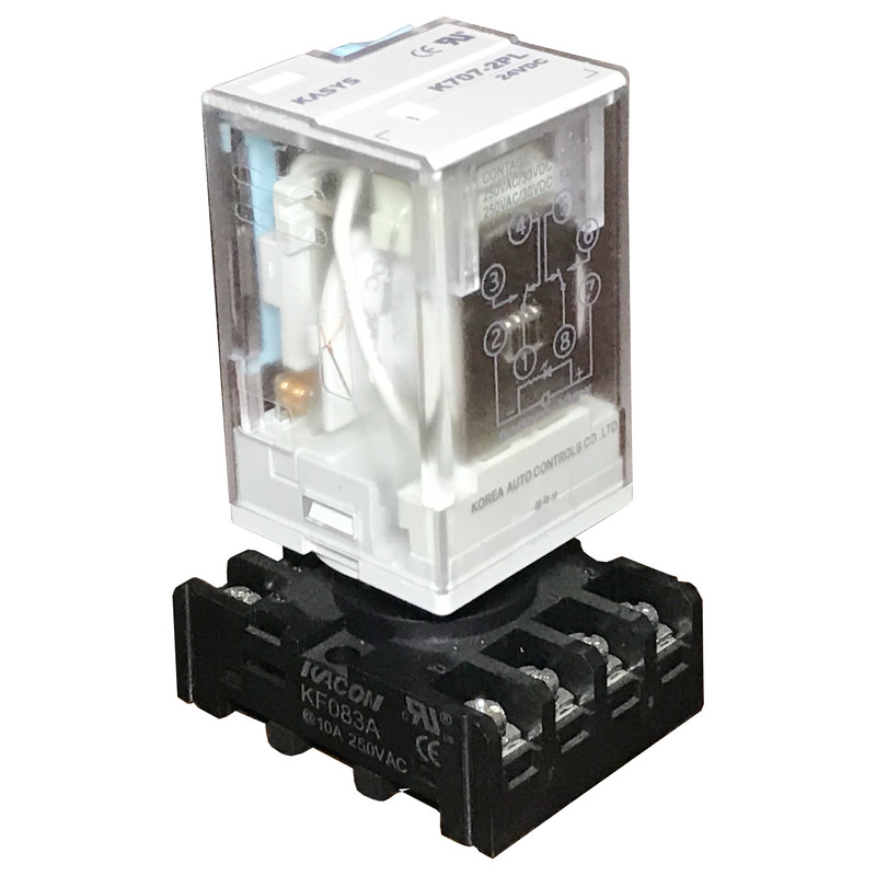 نگهدارنده رله کاکن مدل KF083A بسته ۱۰ عددی