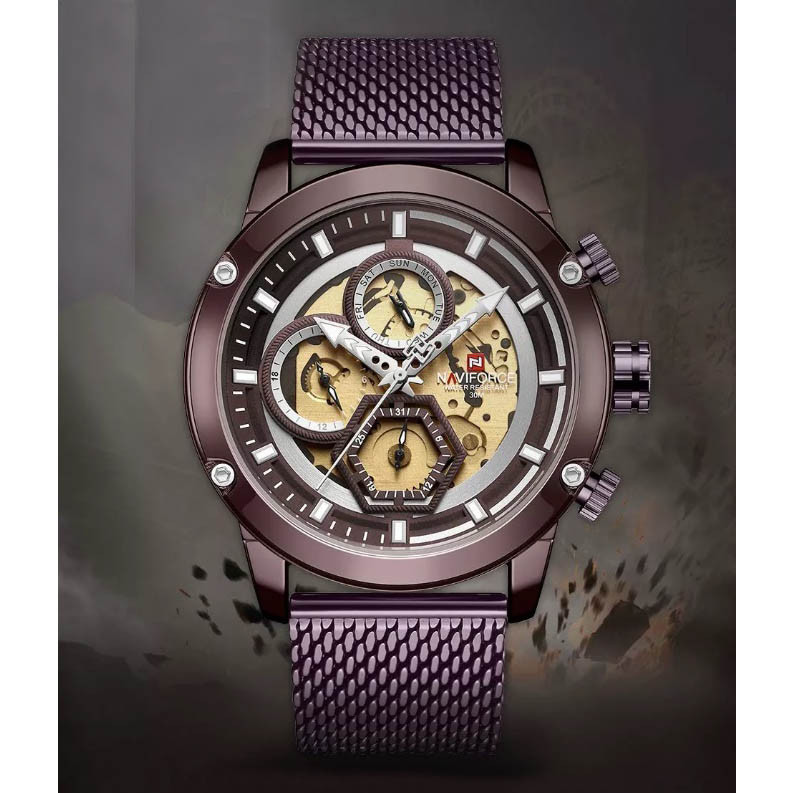 ساعت مچی عقربه ای مردانه نیوی فورس مدل NF9167 CE ساعت مچی عقربه ای مردانه نیوی فورس مدل NF9167 CE