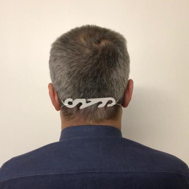 گیره نگهدارنده بند ماسک صورت مدل AVS-HC-01 بسته 20 عددی