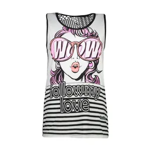 تاپ زنانه مدل فالو مای لاو کد 01