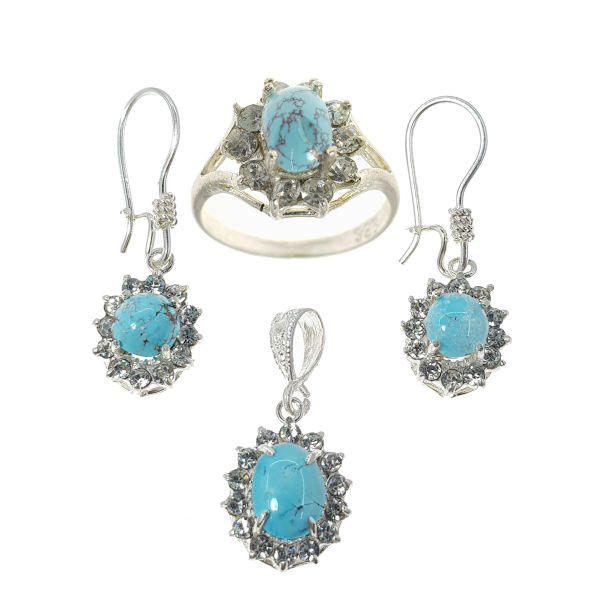 نیم ست نقره زنانه سلین کالا مدل Ce-fir1 نیم ست نقره زنانه سلین کالا مدل Ce-fir1