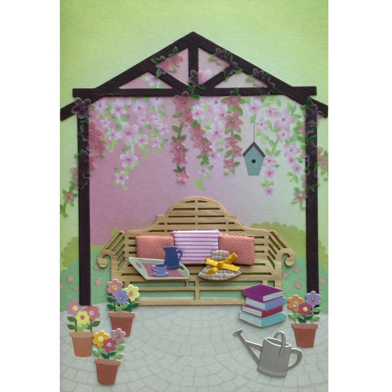 کارت پستال پاپیروس طرح آلاچیق کد 236