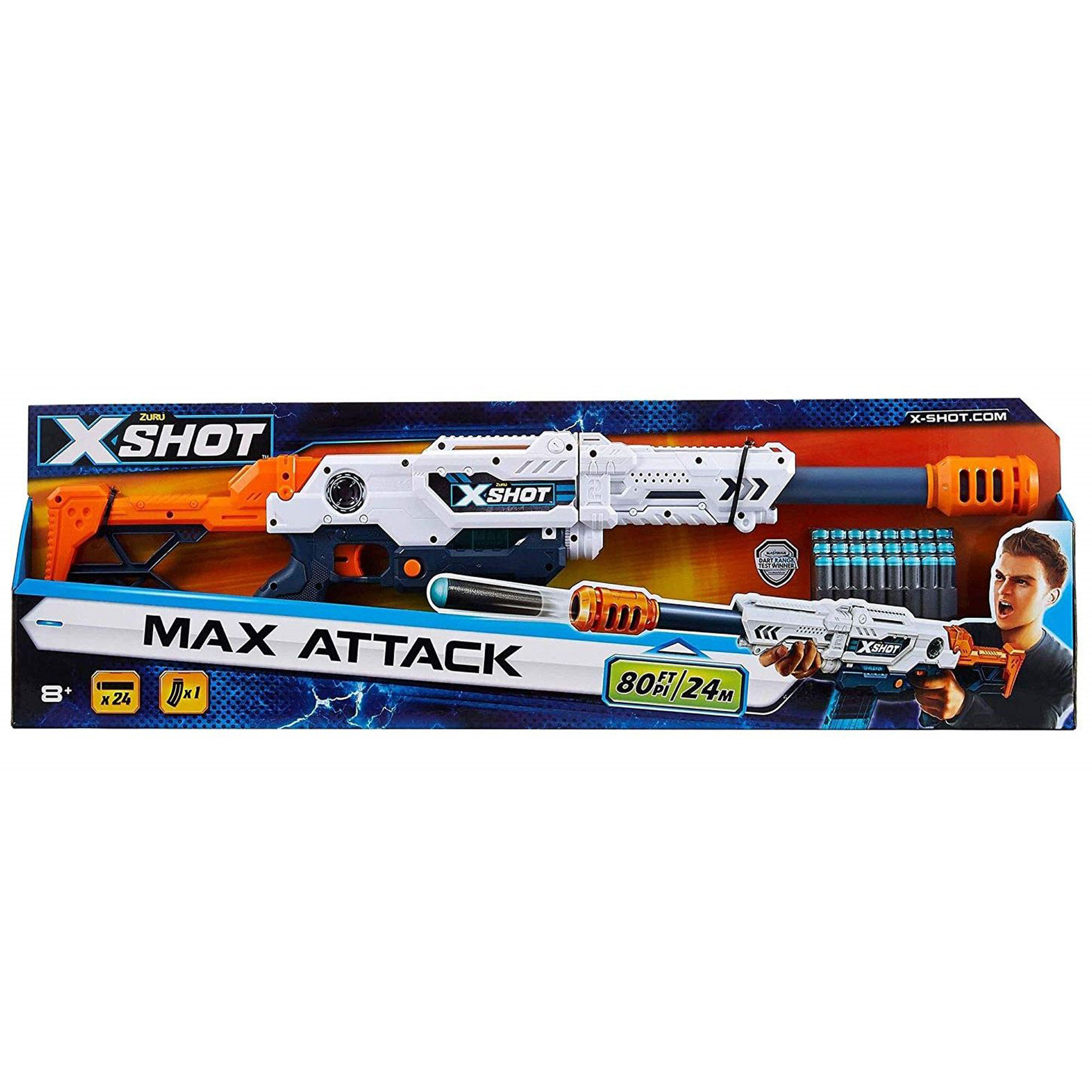تفنگ بازی زورو سری X-Shot مدل Max Attack تفنگ بازی زورو سری X-Shot مدل Max Attack