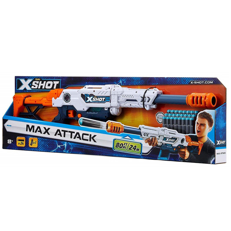 تفنگ بازی زورو سری X-Shot مدل Max Attack تفنگ بازی زورو سری X-Shot مدل Max Attack