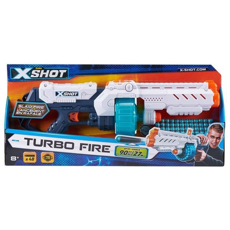 تفنگ بازی زورو سری X-Shot مدل Turbo Fire