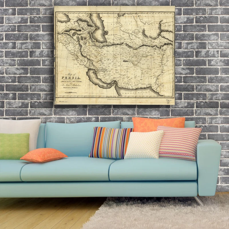 تابلو شاسی طرح نقشه تاریخی ایران کد 1