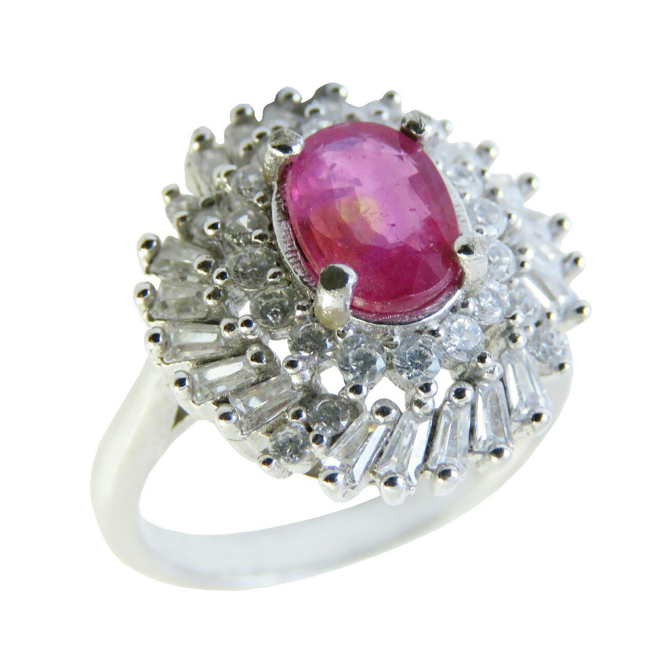 انگشتر نقره زنانه کد 2370