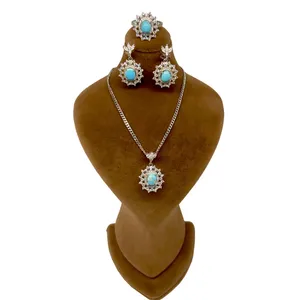 نیم ست نقره زنانه مدل 0433