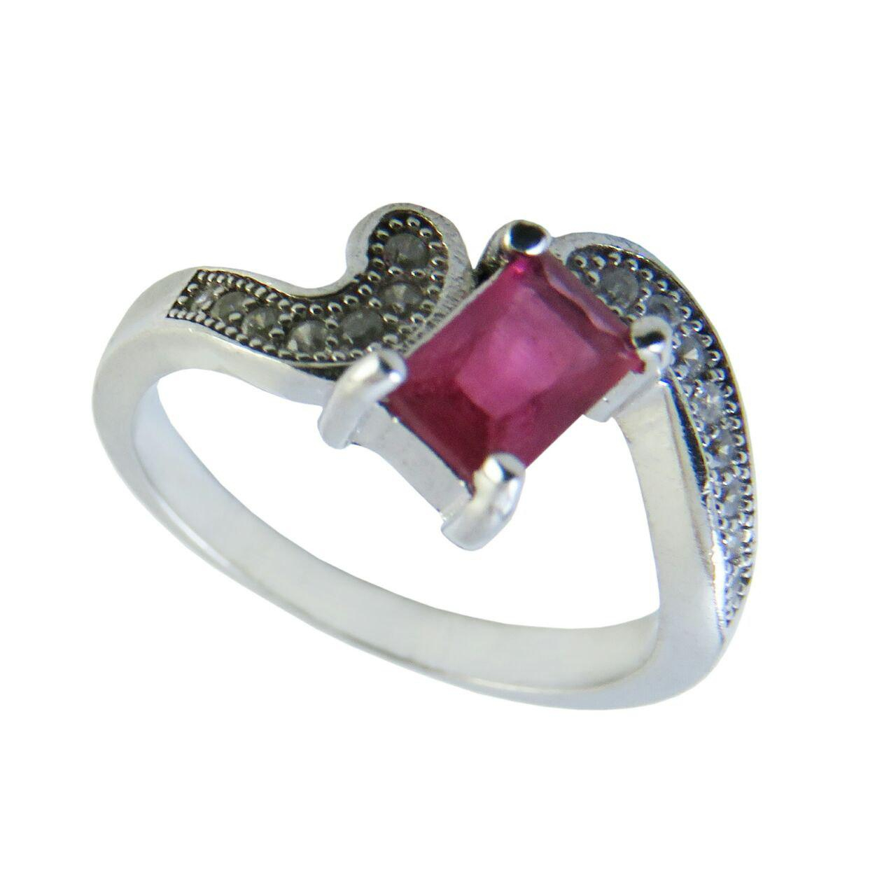 انگشتر نقره زنانه کد 2373