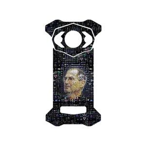 MAHOOT Collage of Steve Jobs 2 Cover Sticker for Doogee S98 Pro