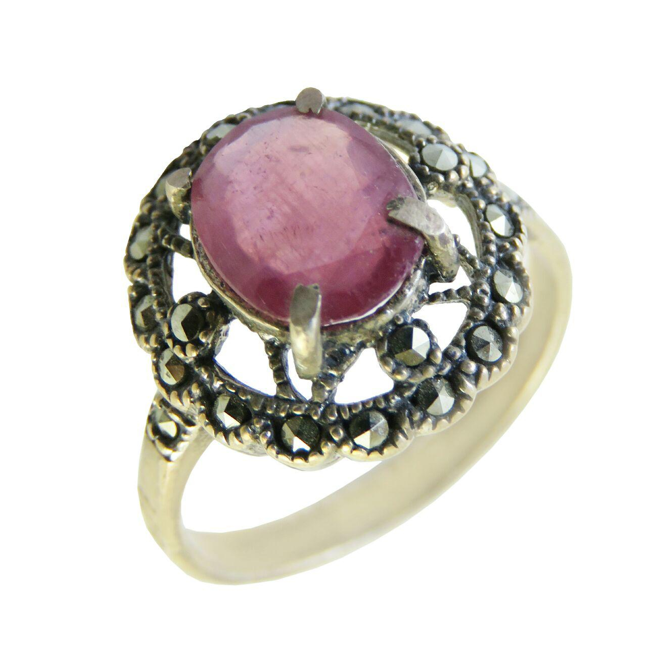 انگشتر نقره زنانه کد 2375