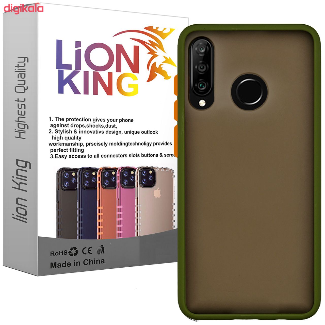 کاور لاین کینگ مدل M21 مناسب برای گوشی موبایل هوآوی Y9 Prime 2019 / آنر 9X main 1 1
