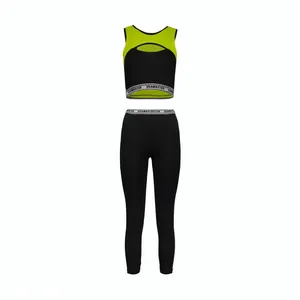  ست نیم تنه و لگینگ ورزشی زنانه کد su 955