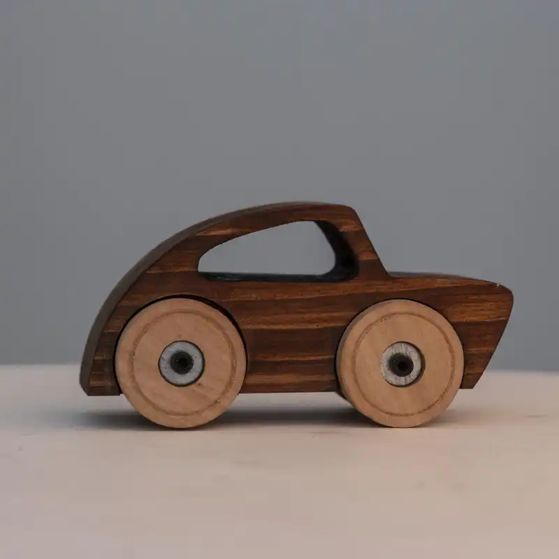 اسباب بازی چوبی مدل ماشین کد 03