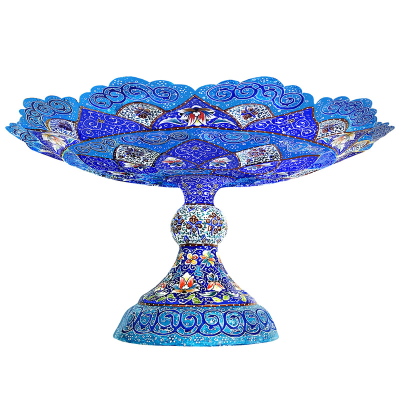 شیرینی خوری میناکاری آسمانی مدل M-Conf -13