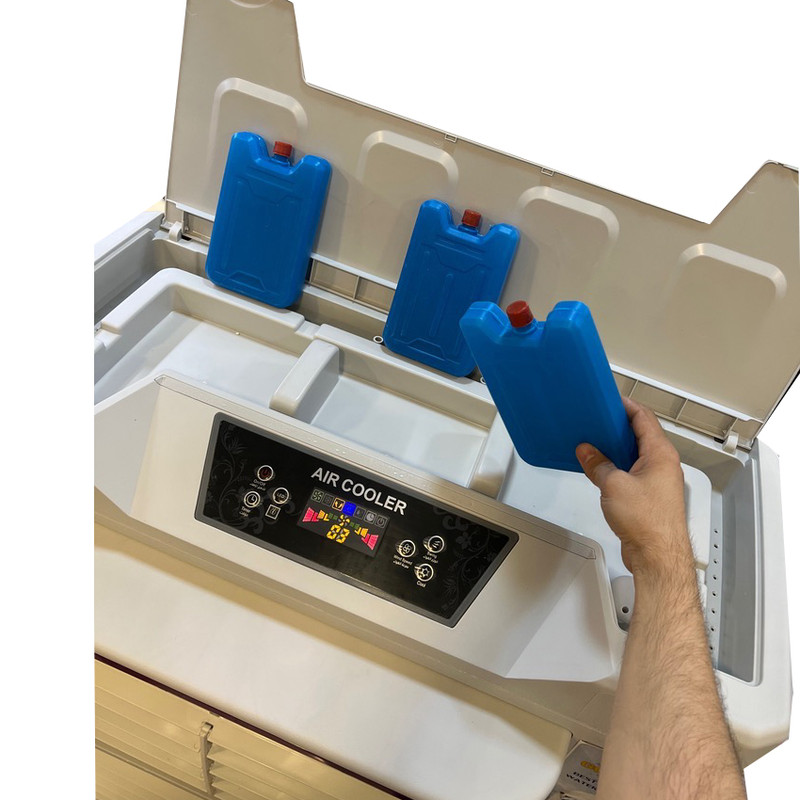 کولر آبی مدل محفظه یخ دار کنترل دار کولر آبی مدل محفظه یخ دار کنترل دار