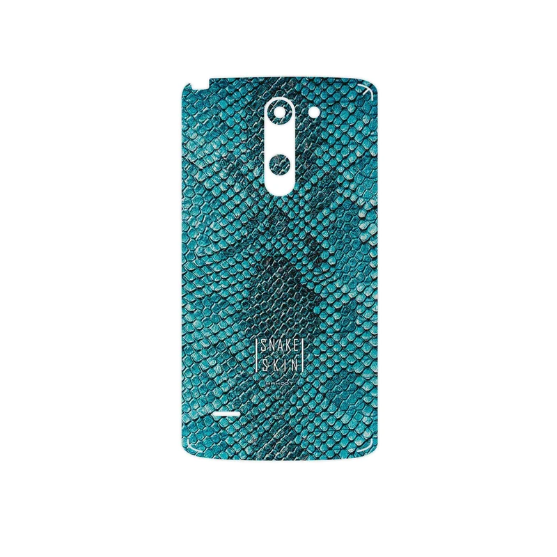 برچسب پوششی ماهوت مدل Blue Snake Skin مناسب برای گوشی موبایل ال جی G3 Stylus