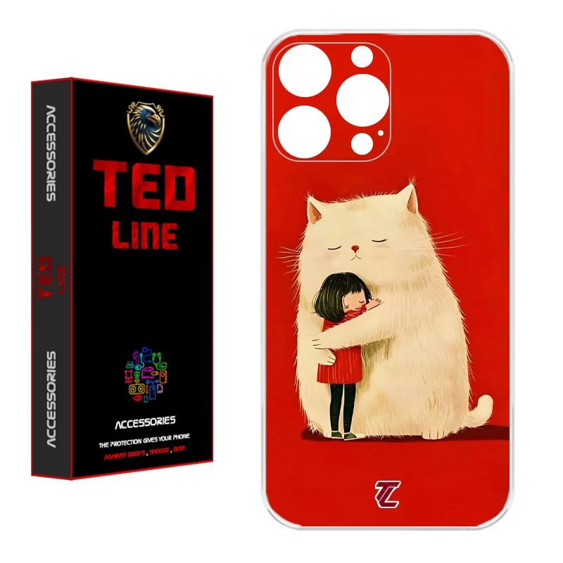 کاور تدلاین طرح گربه کد 1170 مناسب برای گوشی موبایل اپل Iphone 13 Pro Max