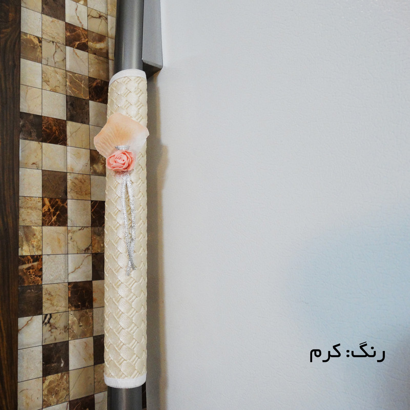 دستگیره یخچال نیازشاپ مدل فانتزی کد NS7182 بسته 2 عددی