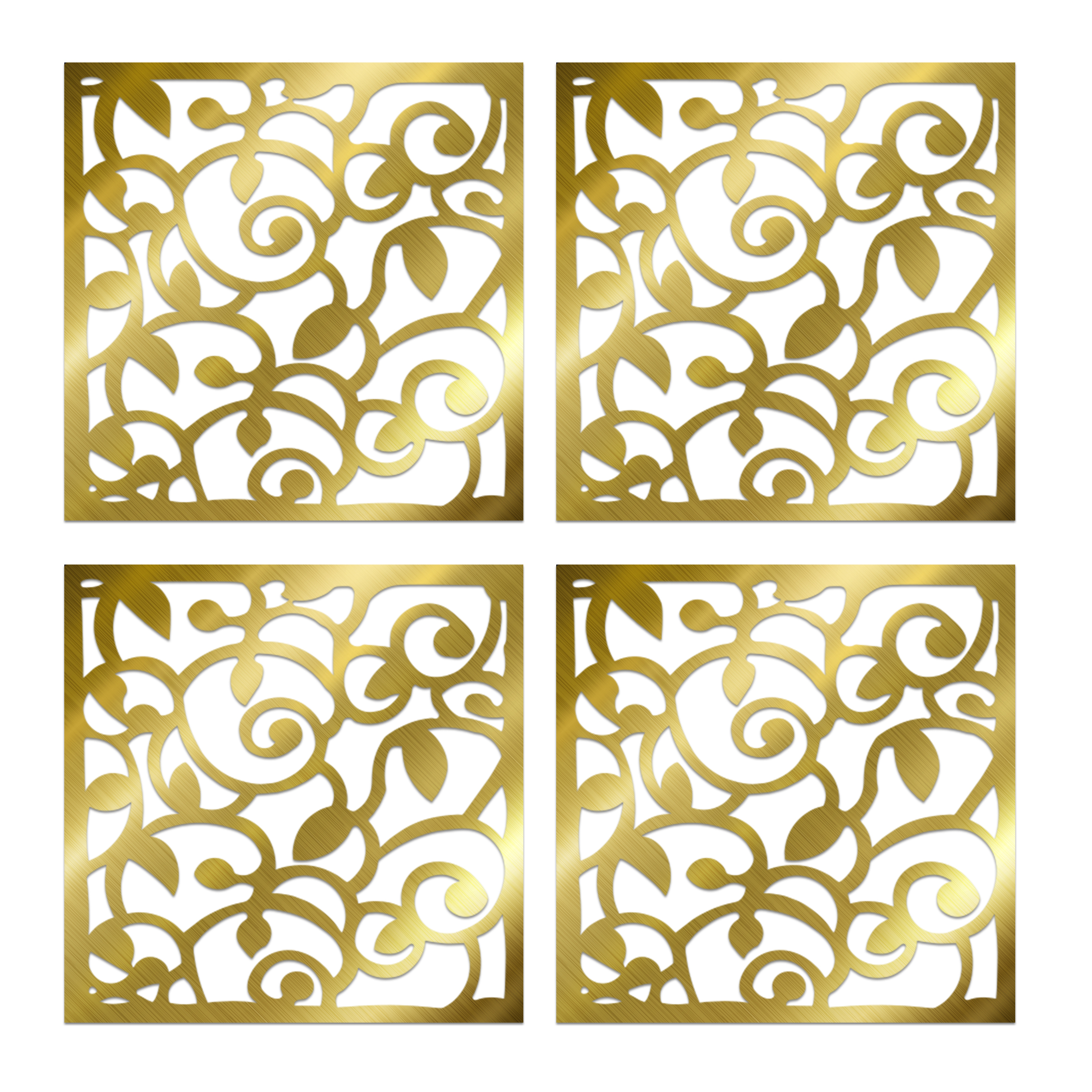 تایل سقفی بنی دکو مدل MC13 اندازه 60x60 سانتی متر مجموعه 4 عددی