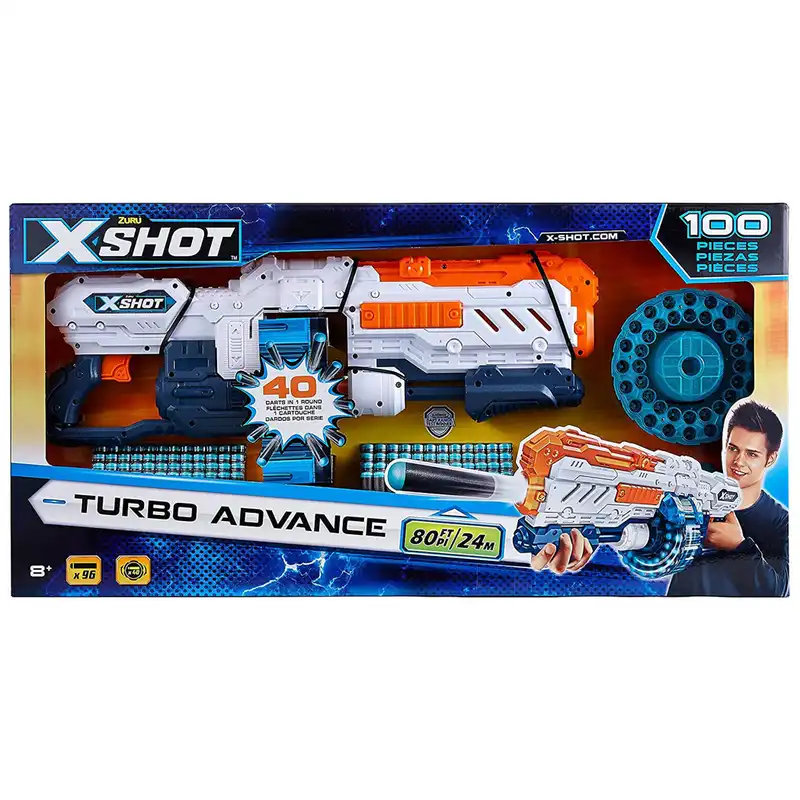 تفنگ بازی زورو سری X-Shot مدل Turbo Advance