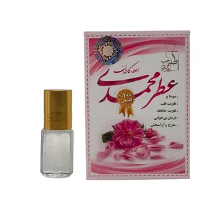 عطر جیبی طبیب مدل گل محمدی حجم 3 میلی لیتر