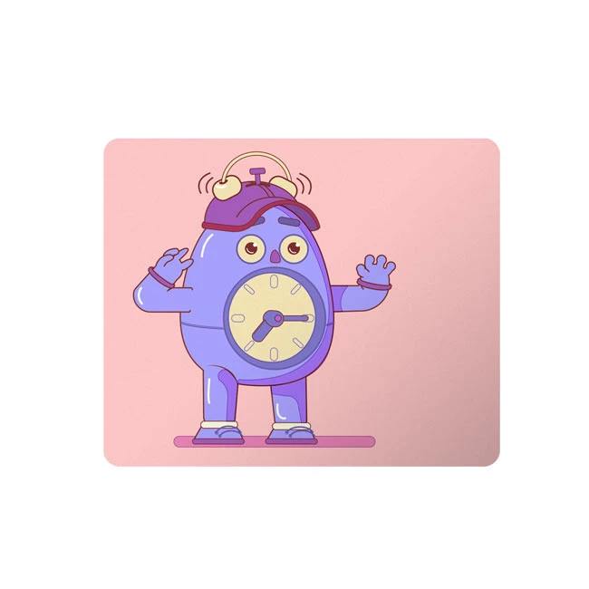 ماوس پد طرح آقای ساعت کد DDS105