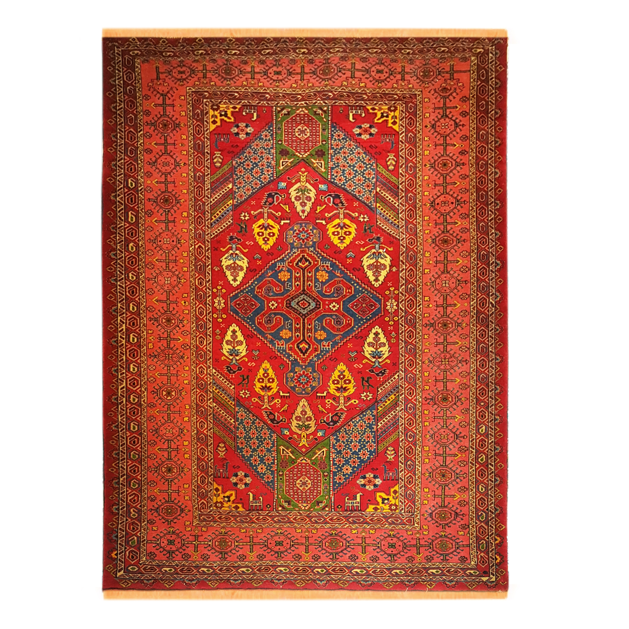 فرش دستباف دو و نیم متری کد 991012