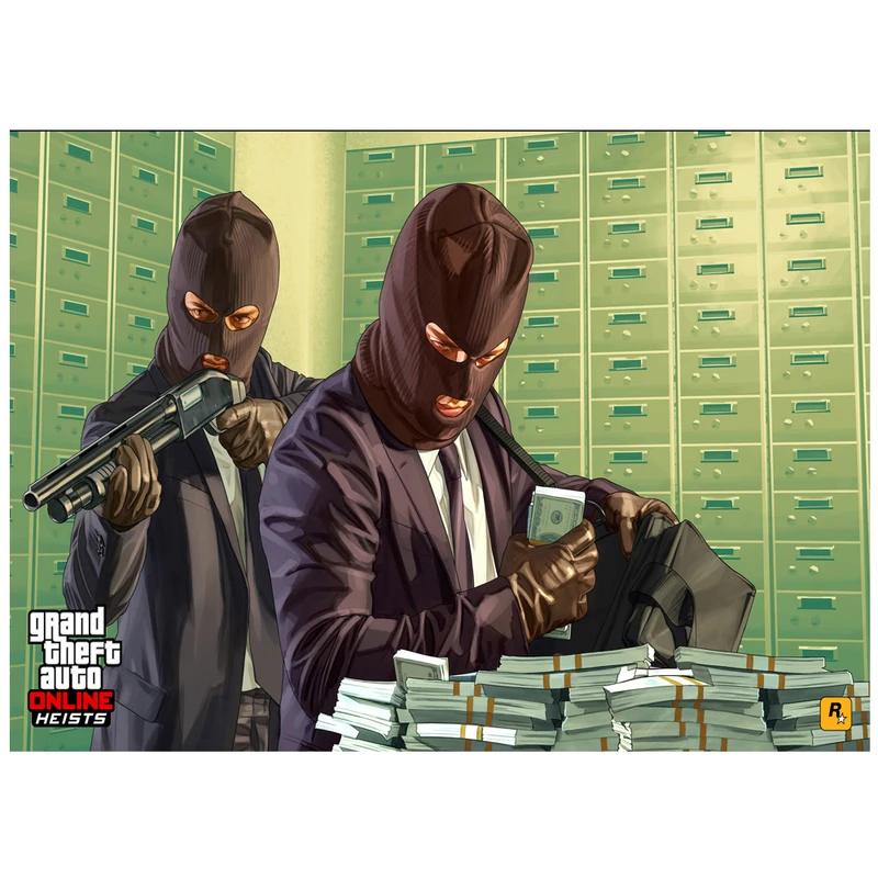 تابلو شاسی طرح بازی Game GTA کد AFN 179