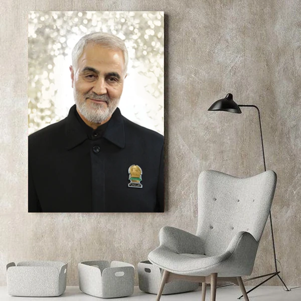 تابلو شاسی طرح سردار سلیمانی کد 1226