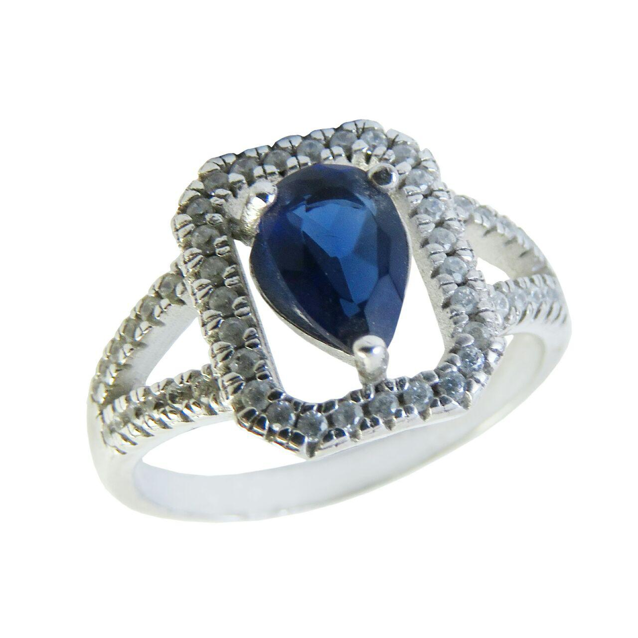 انگشتر نقره زنانه کد 2388