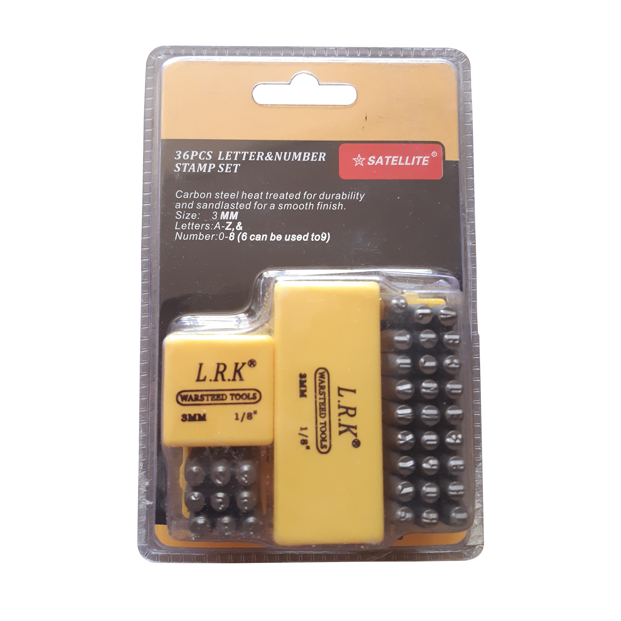 سنبه اعداد و حروف ساتلایت مدل LRK3 سنبه اعداد و حروف ساتلایت مدل LRK3