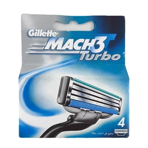تیغ یدک ژیلت مدل Match 3 Turbo بسته 4 عددی
