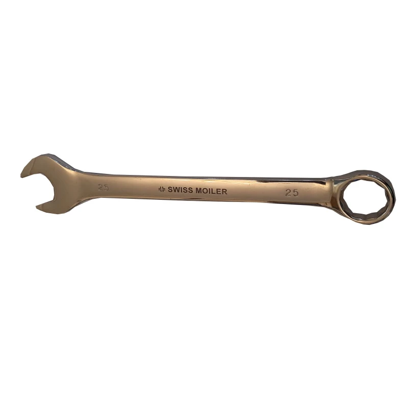 آچار یکسر تخت یکسر رینگی کد 30134 سایز 25 میلیمتر