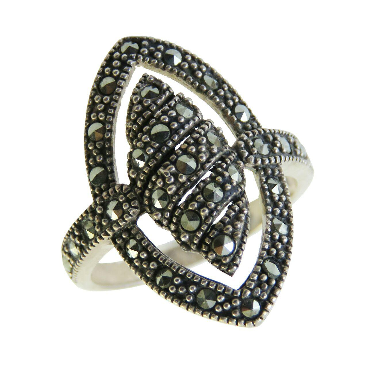 انگشتر نقره زنانه کد 2393