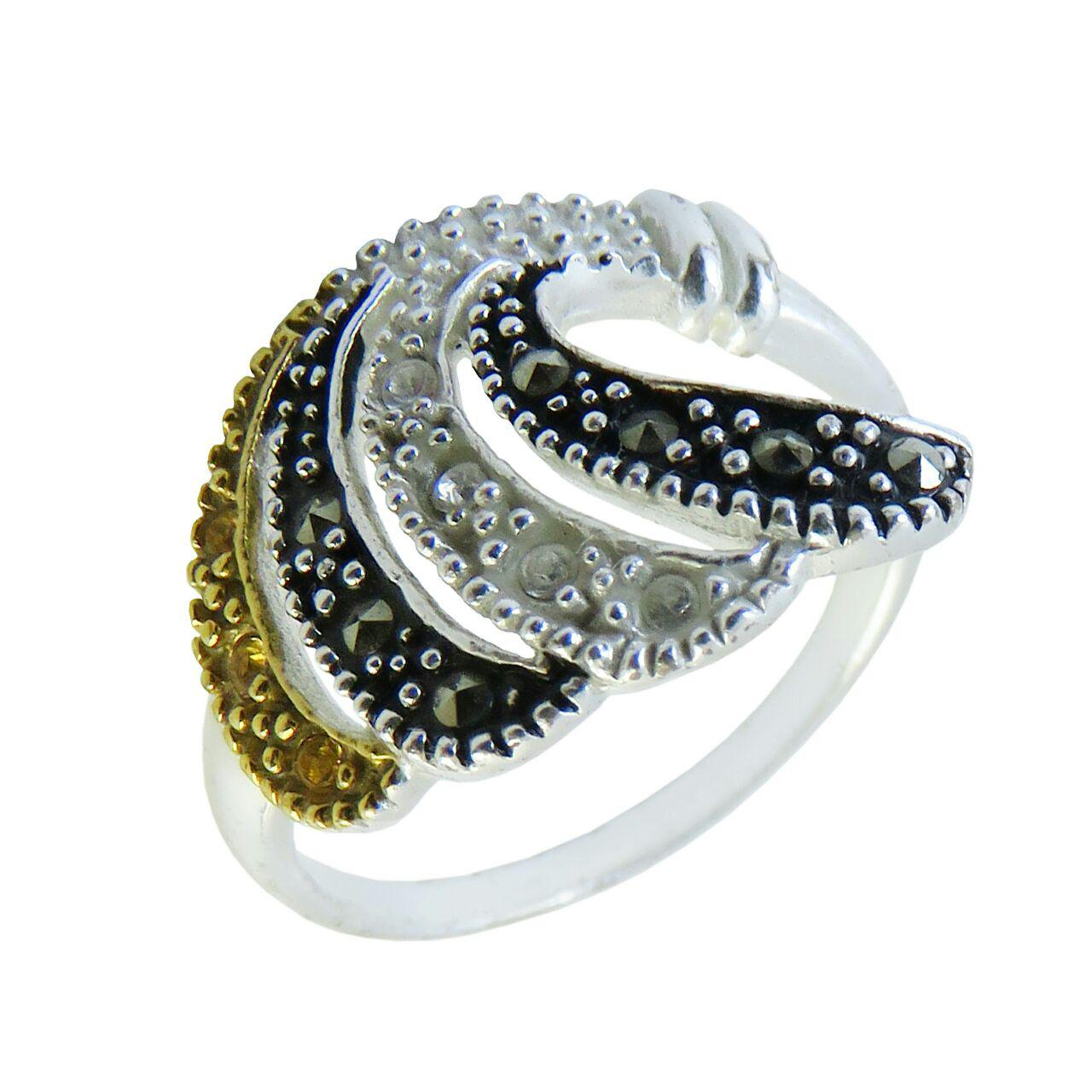 انگشتر نقره زنانه کد 2396