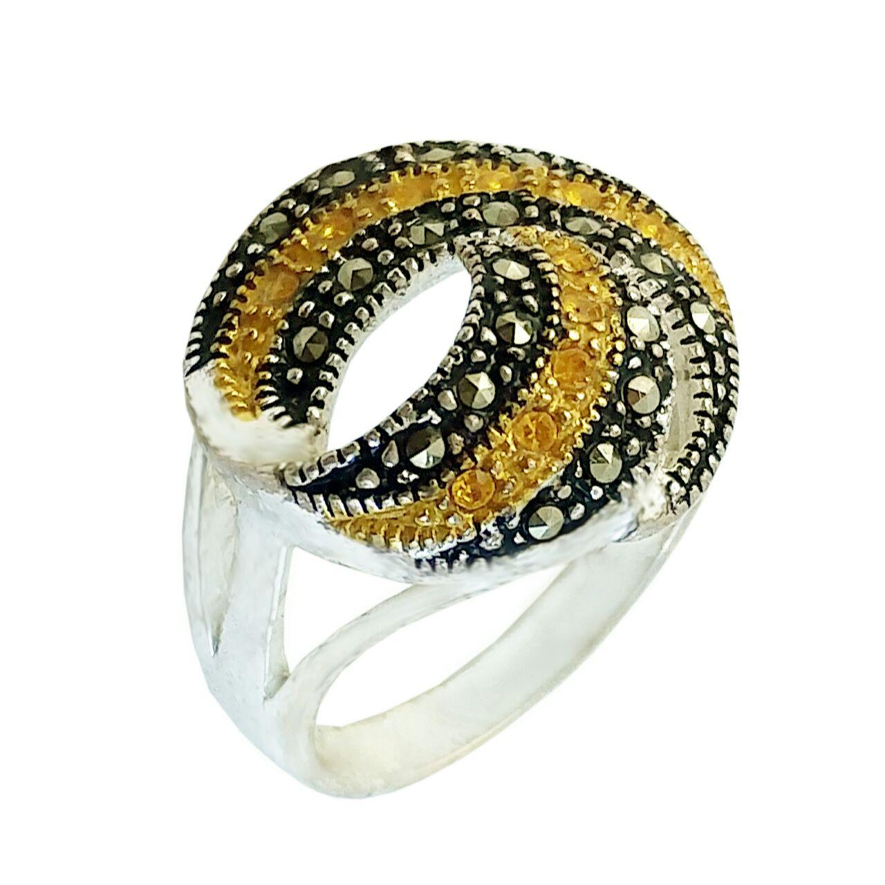 انگشتر نقره زنانه کد 2397