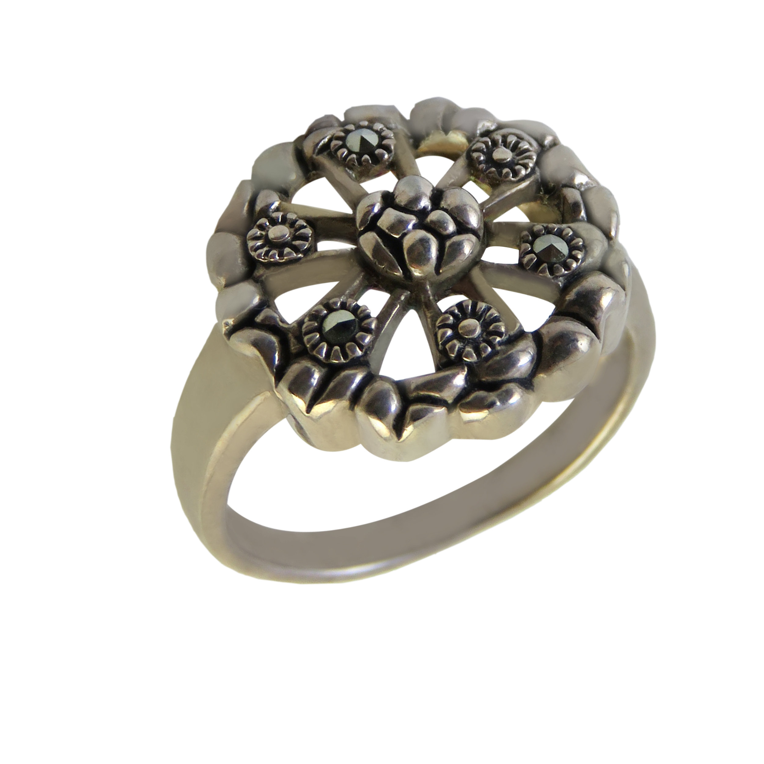 انگشتر نقره زنانه کد 2398