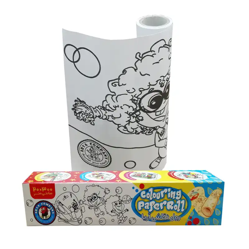 رول کاغذ رنگ آمیزی آریا کد 6040