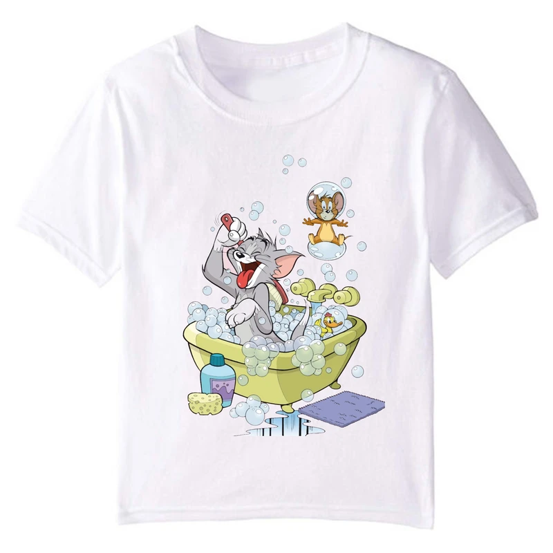 تی شرت مدل کارتون تام و جری کد N14