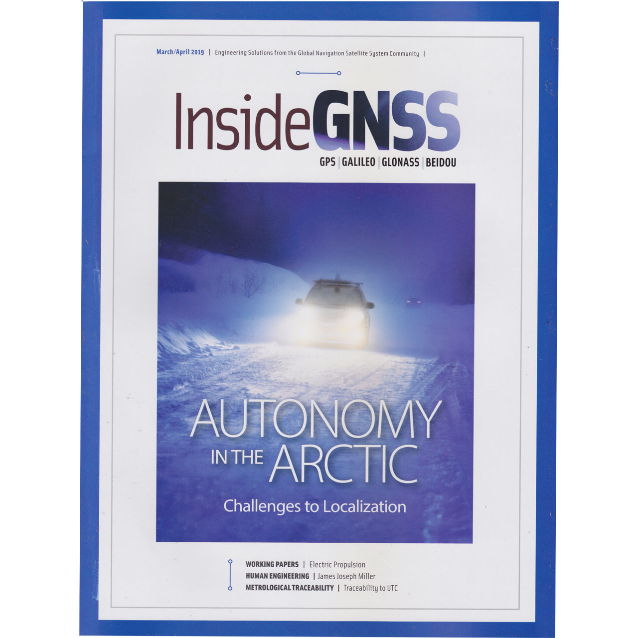 مجله Inside GNSS آوریل 2019