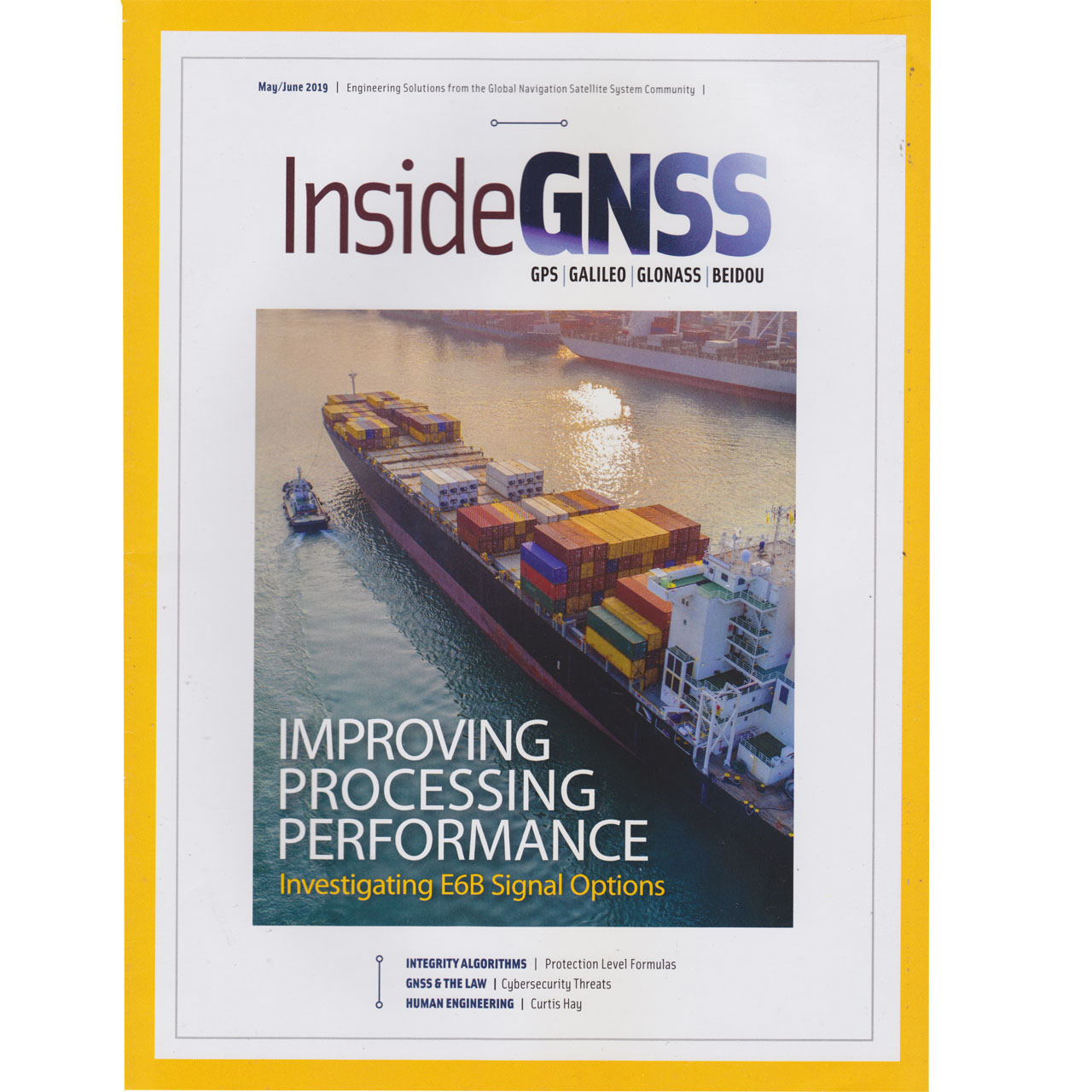 مجله Inside GNSS  ژوئن 2019
