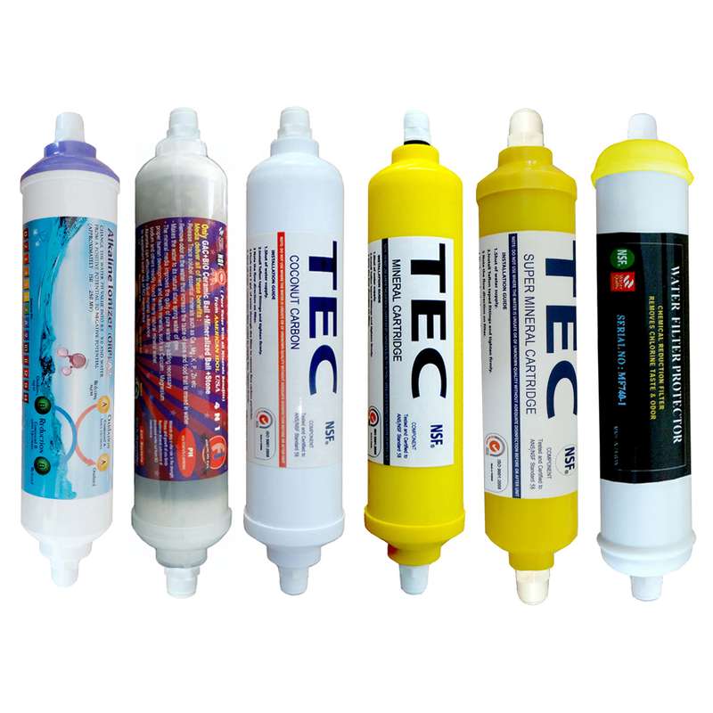 فیلتر دستگاه تصفیه کننده آب مدل FILTER RO- AT6G مجموعه 6 عددی فیلتر دستگاه تصفیه کننده آب مدل FILTER RO- AT6G مجموعه 6 عددی