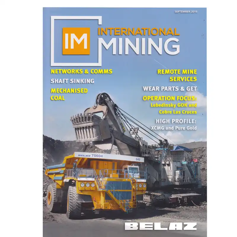مجله International Mining سپتامبر 2019