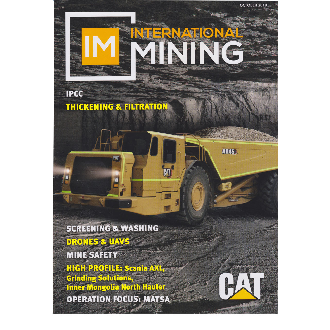 مجله International Mining اکتبر 2019