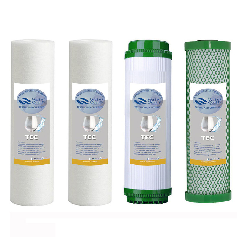 فیلتر دستگاه تصفیه کننده آب مدل FILTER RO- AT8G مجموعه 8 عددی